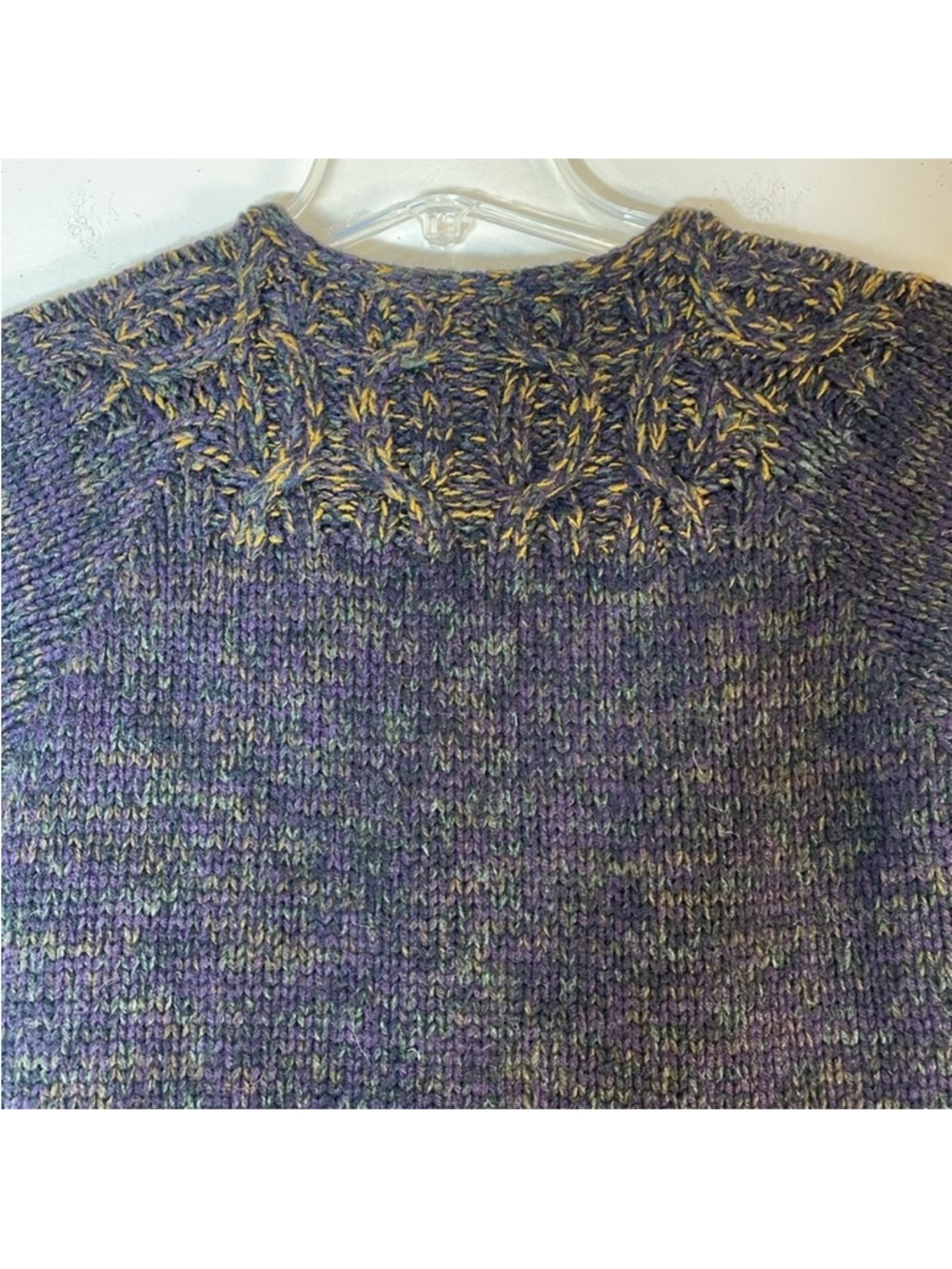 French Connection Wool Blend Chunky Cable Knit Short Sleeve Sweater Dress. 8 NWT - Picture 8 of 9